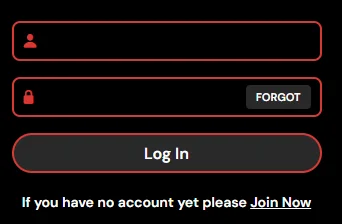 Jokers Ace casino login form
